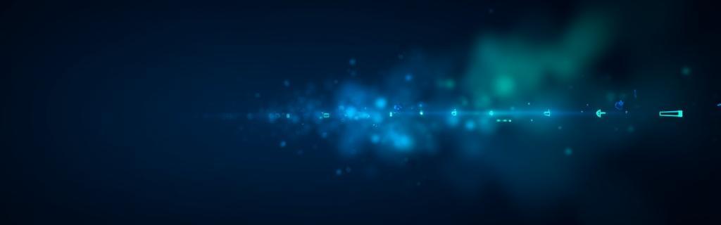 Fondo abstracto con elementos de videojuegos y luces de neón
